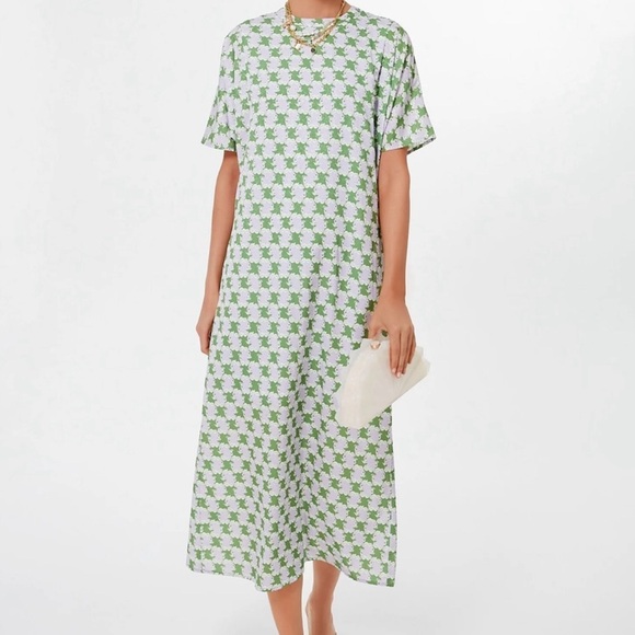 HYACINTH HOUSE Dresses & Skirts - NWT Tuckernuck Hyacinth House Geometric Brentwood Caftan Dress Size L